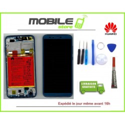 Vitre Tactile + Ecran LCD Original Huawei Honor 9 Lite (LLD-L31) Bleu + Outils