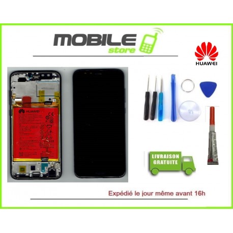 Vitre Tactile + Ecran LCD Original Huawei Honor 9 Lite (LLD-L31) Noir + Outils