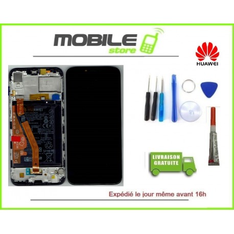 Vitre Tactile + Ecran LCD +Batterie Original Pour HUAWEI Honor Play couleur noir