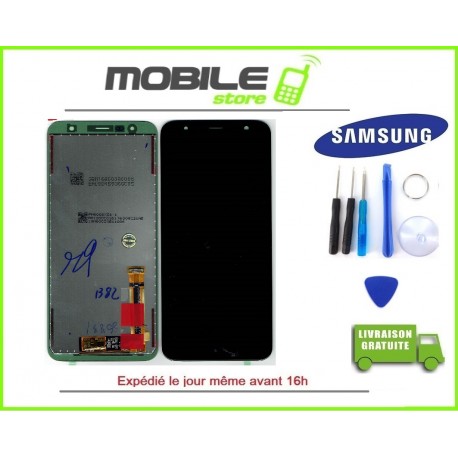 Vitre Tactile + Ecran LCD Original Pour Samsung J4 Plus - J6 Plus adhesif outils