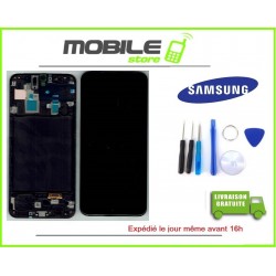 Vitre tactile + LCD + Chassis Samsung A52 A526b + outils