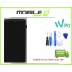 VITRE TACTILE + LCD + CHASSIS ORIGINAL POUR WIKO ROBBY COULEUR NOIR