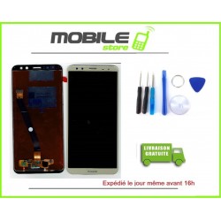 Vitre Tactile + LCD Huawei MATE 10 Lite couleur gold/or