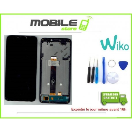 Vitre Tactile + Ecran LCD + Chassis Original WIKO Harry 2 + Outils